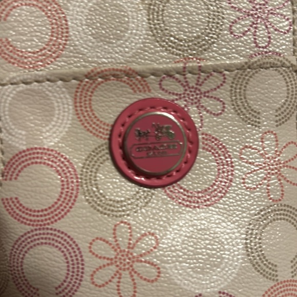 Coach Pink Phone Wristlet - Picture 4 of 6